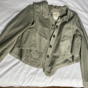 Anthropologie Hei Hei Green Jacket